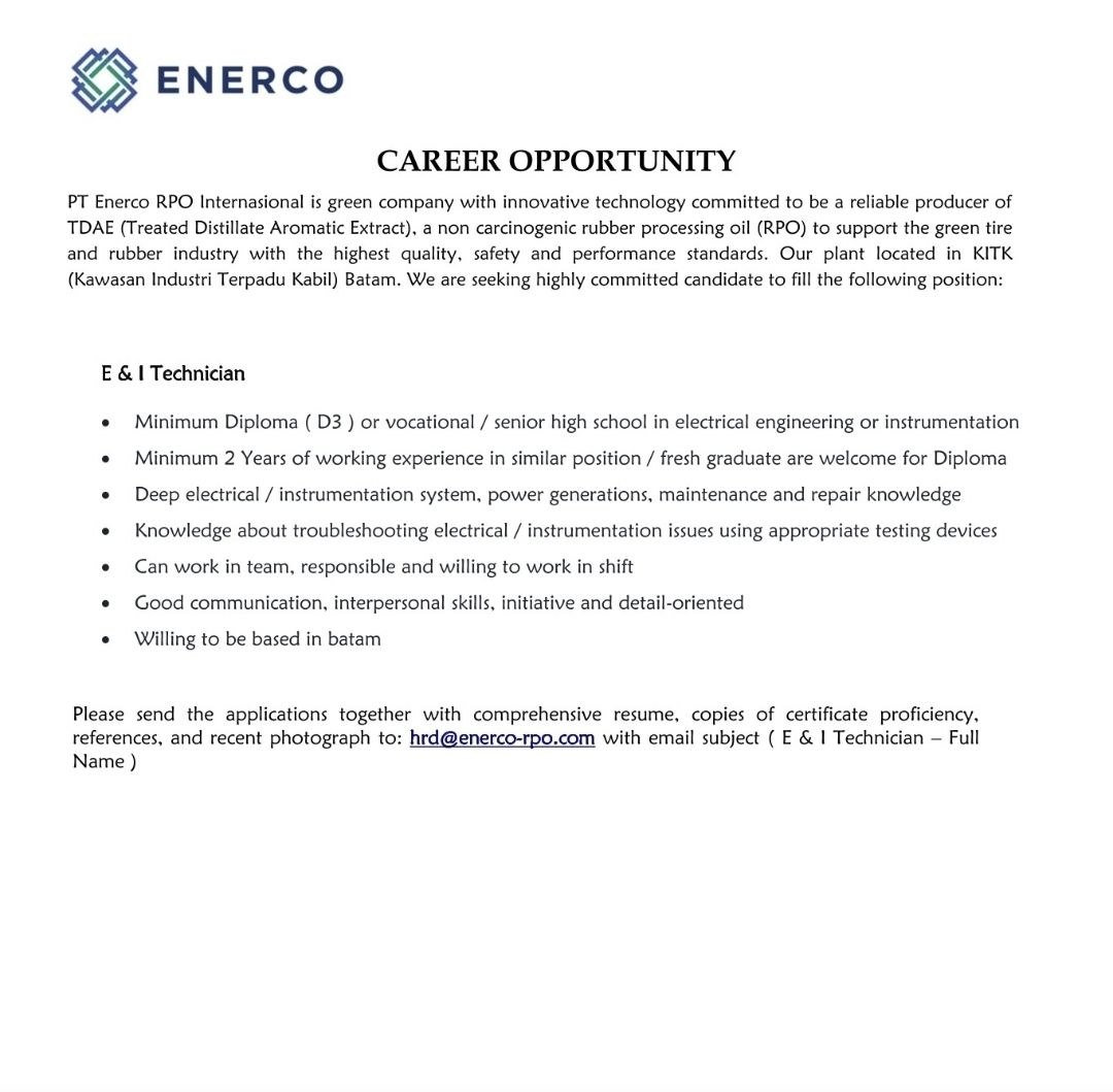PT Enerco RPO Internasional