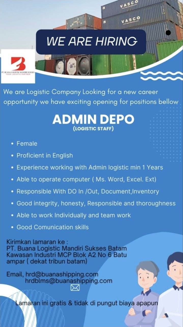 PT. Buana Logistik Mandiri Sukses Batam