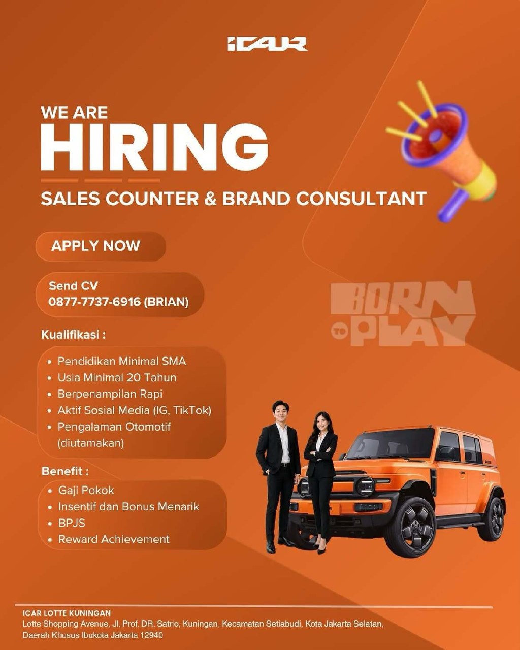 ICAR LOTTE KUNINGAN