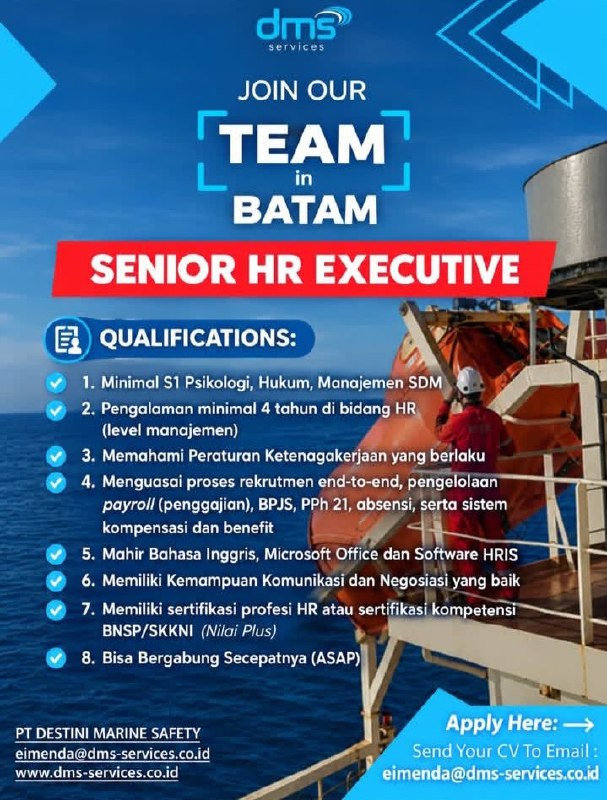 PT DESTINI MARINE SAFETY
