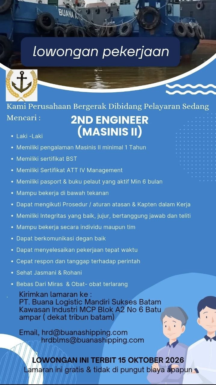 PT. Buana Logistic Mandiri Sukses Batam