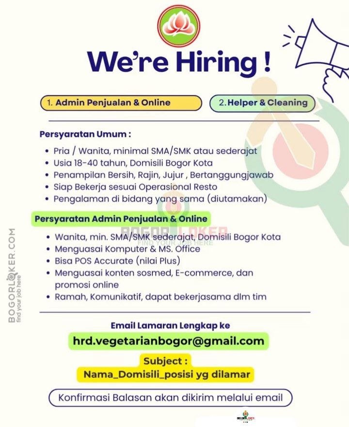 Vegetarian Bogor
