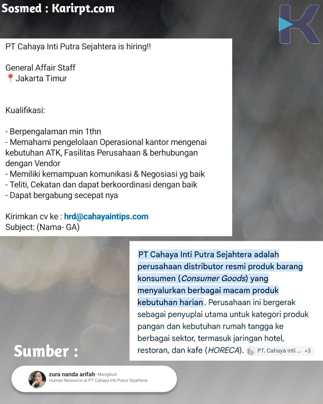 PT Cahaya Inti Putra Sejahtera