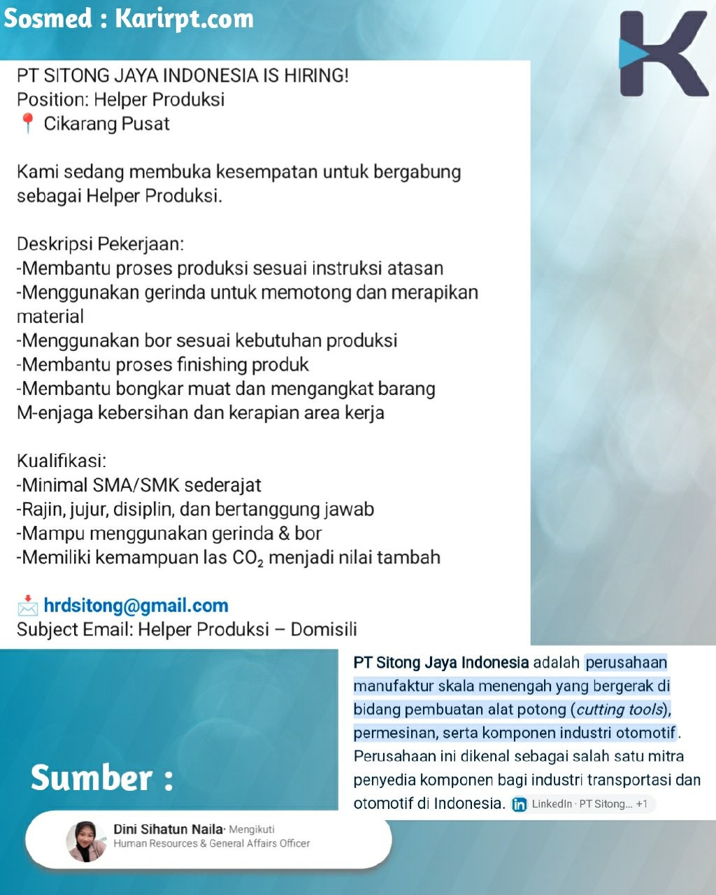 PT SITONG JAYA INDONESIA