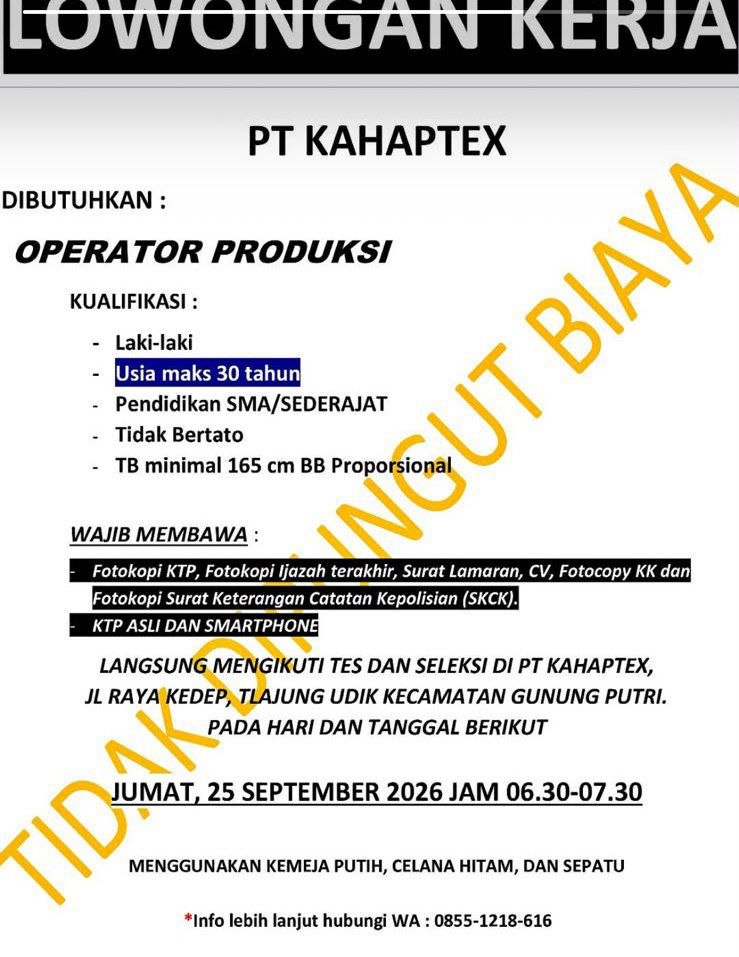 PT KAHAPTEX