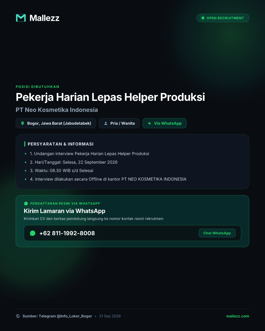 PT Neo Kosmetika Indonesia