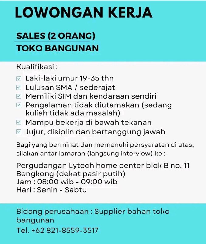 Pergudangan Lytech home center