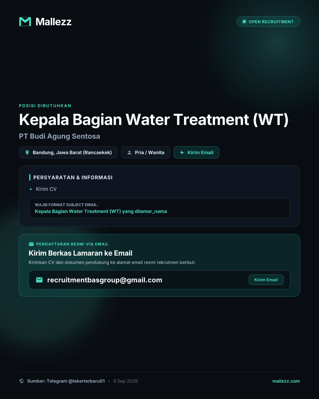PT Budi Agung Sentosa