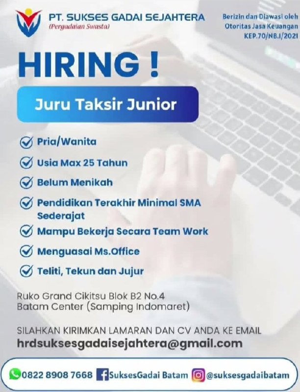 PT. SUKSES GADAI SEJAHTERA