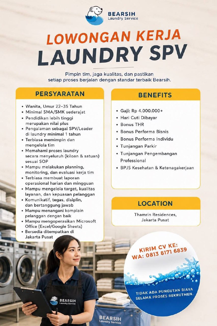 BEARSIH Laundry Service