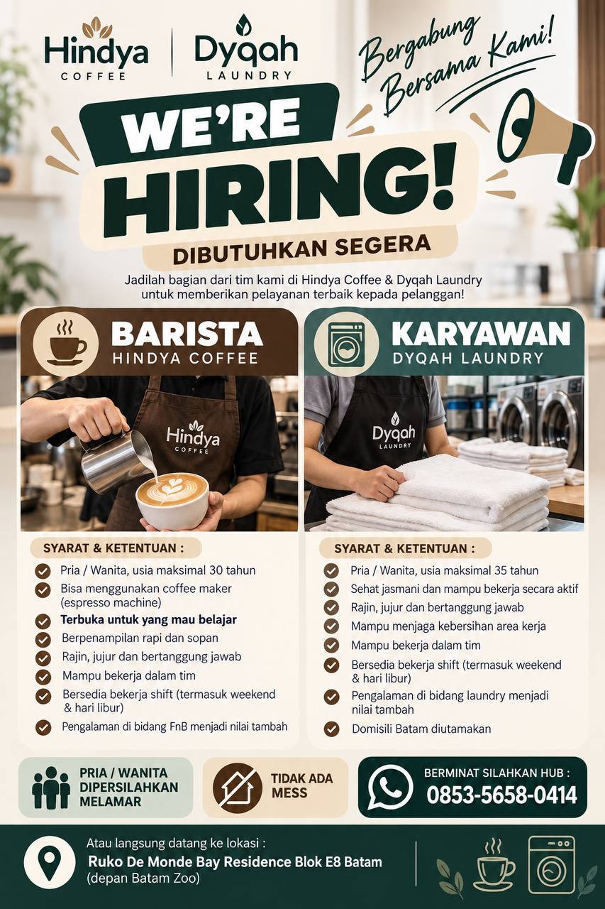 Hindya Coffee & Dyqah Laundry