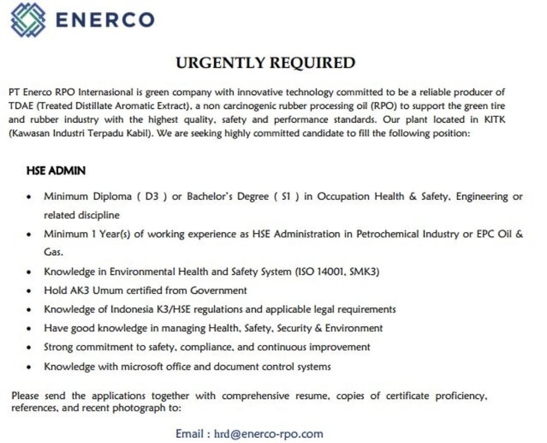 PT Enerco RPO Internasional