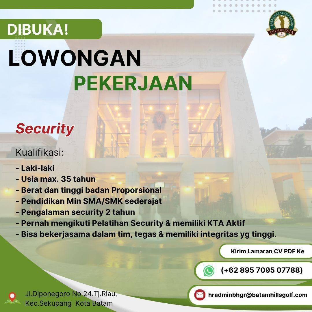 Batam Hills Golf Resort