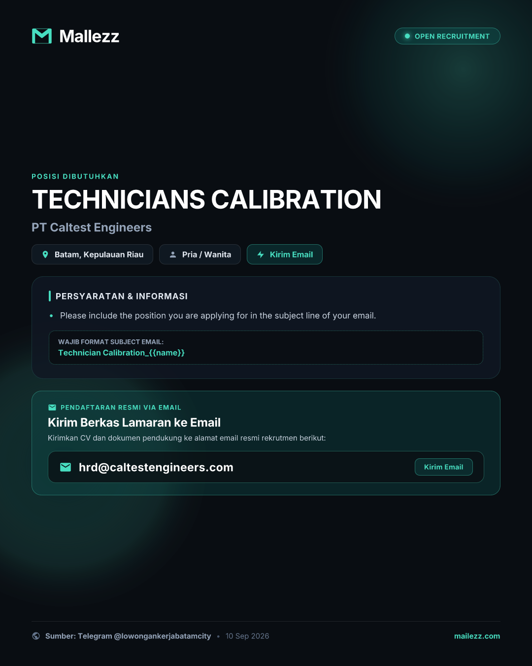 PT Caltest Engineers