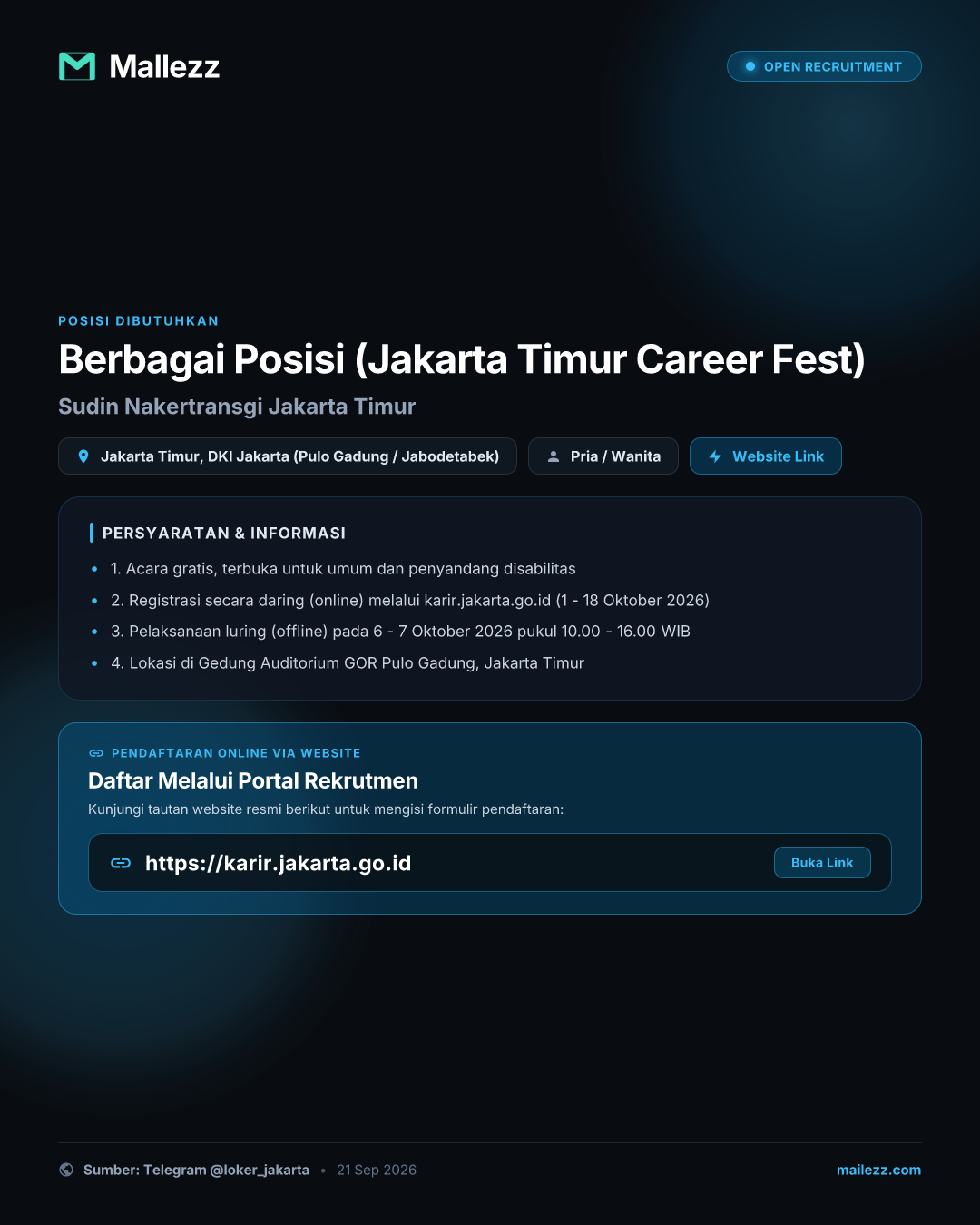 Sudin Nakertransgi Jakarta Timur