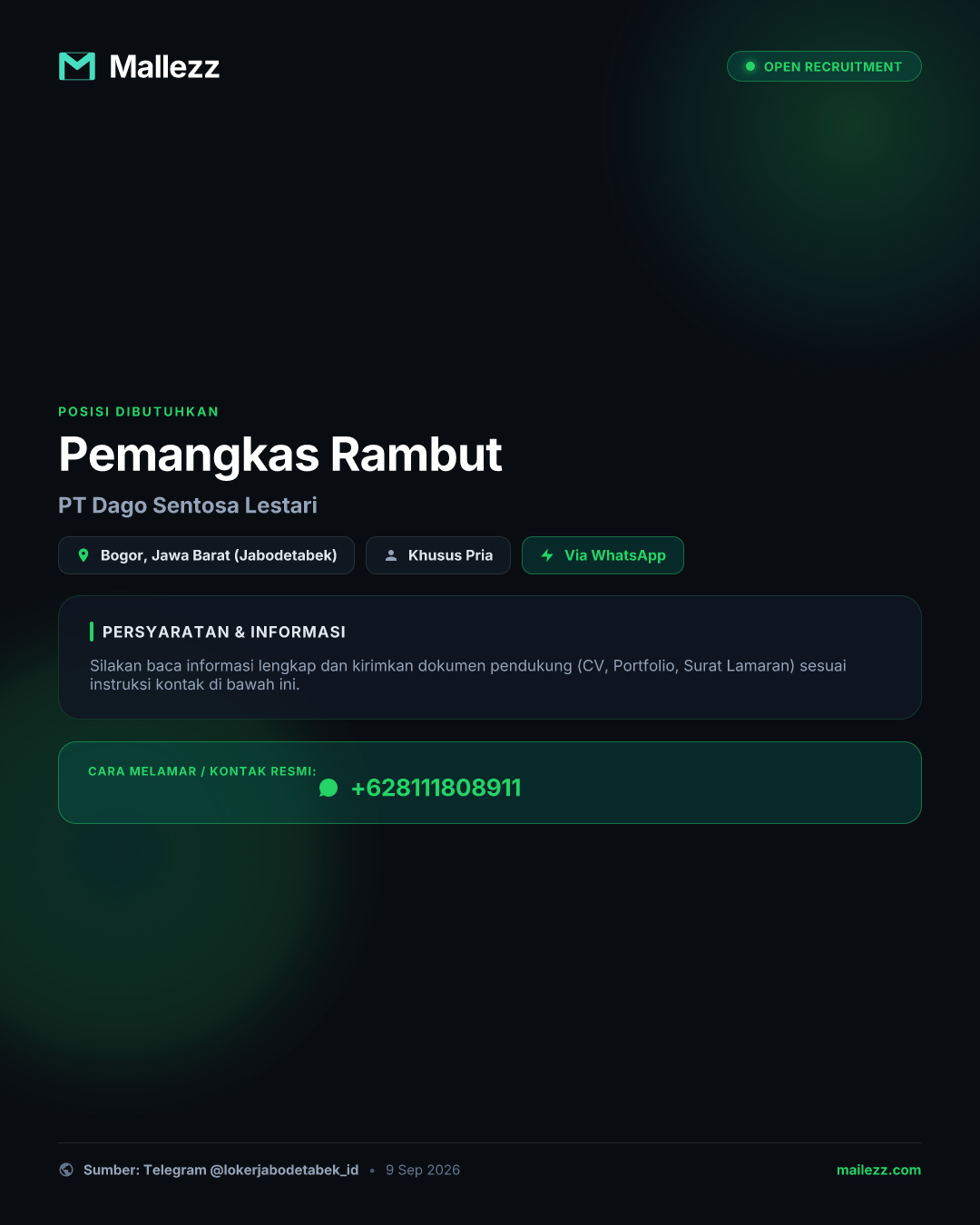 PT Dago Sentosa Lestari