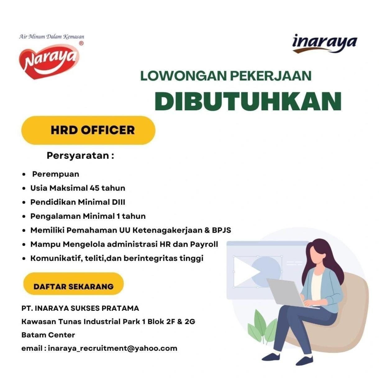 PT. INARAYA SUKSES PRATAMA