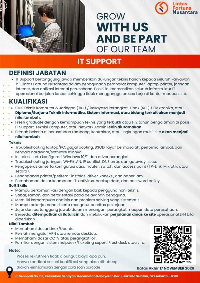PT. Lintas Fortuna Nusantara