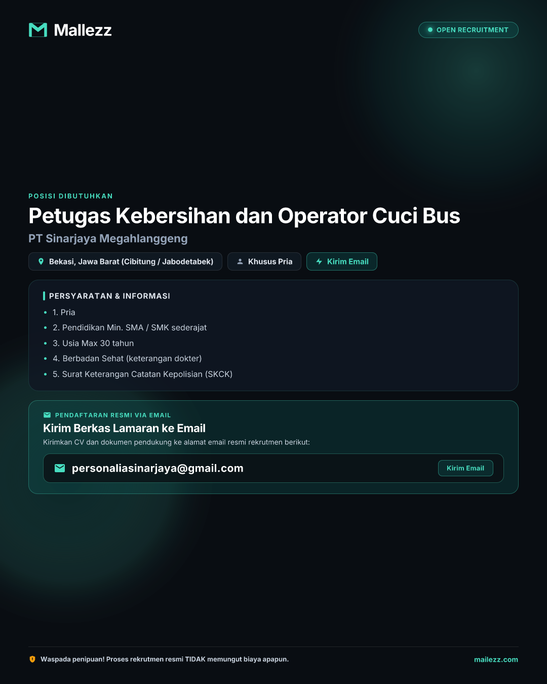 PT Sinarjaya Megahlanggeng