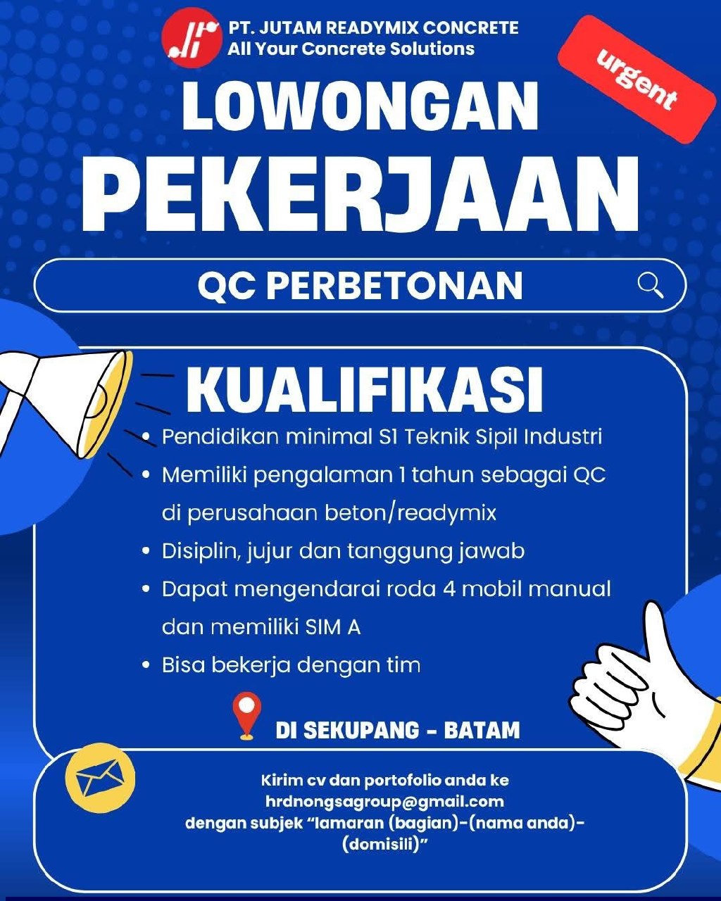 PT. JUTAM READYMIX CONCRETE
