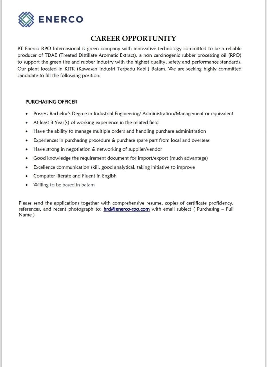 PT Enerco RPO Internasional