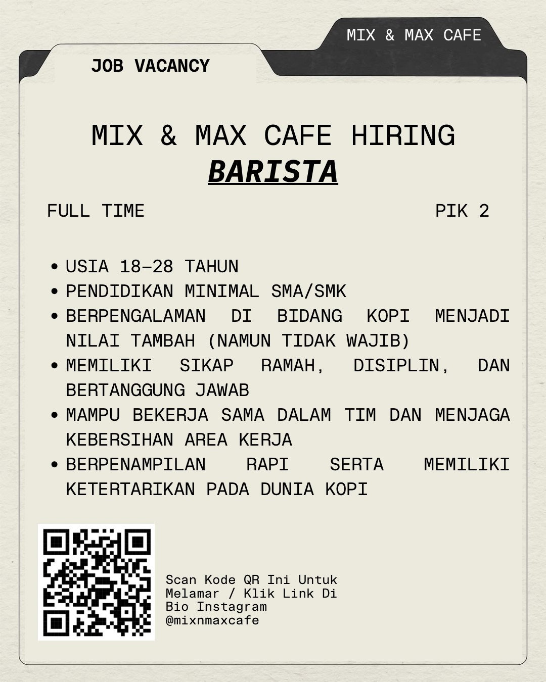 MIX & MAX CAFE