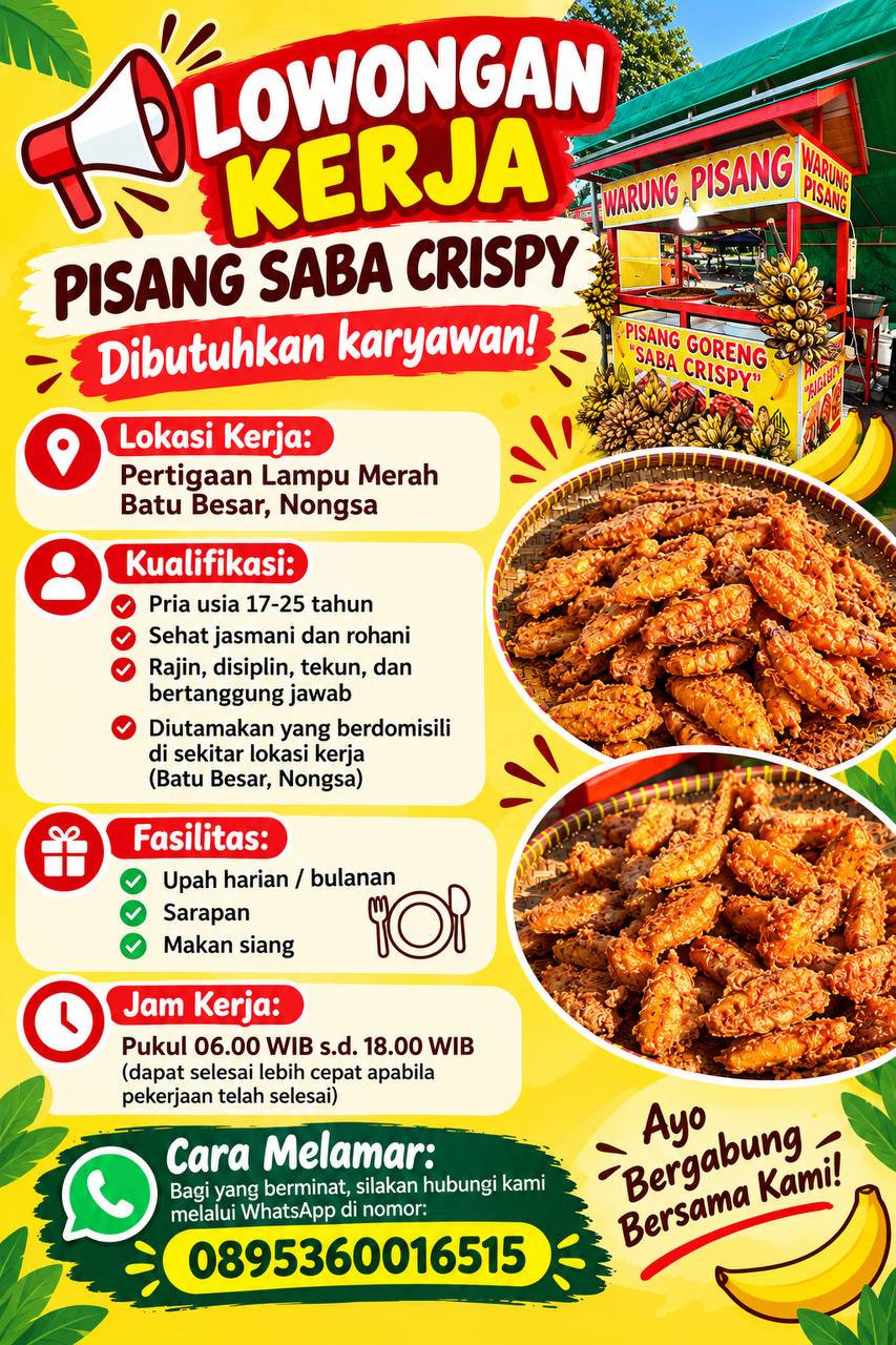 Pisang Saba Crispy