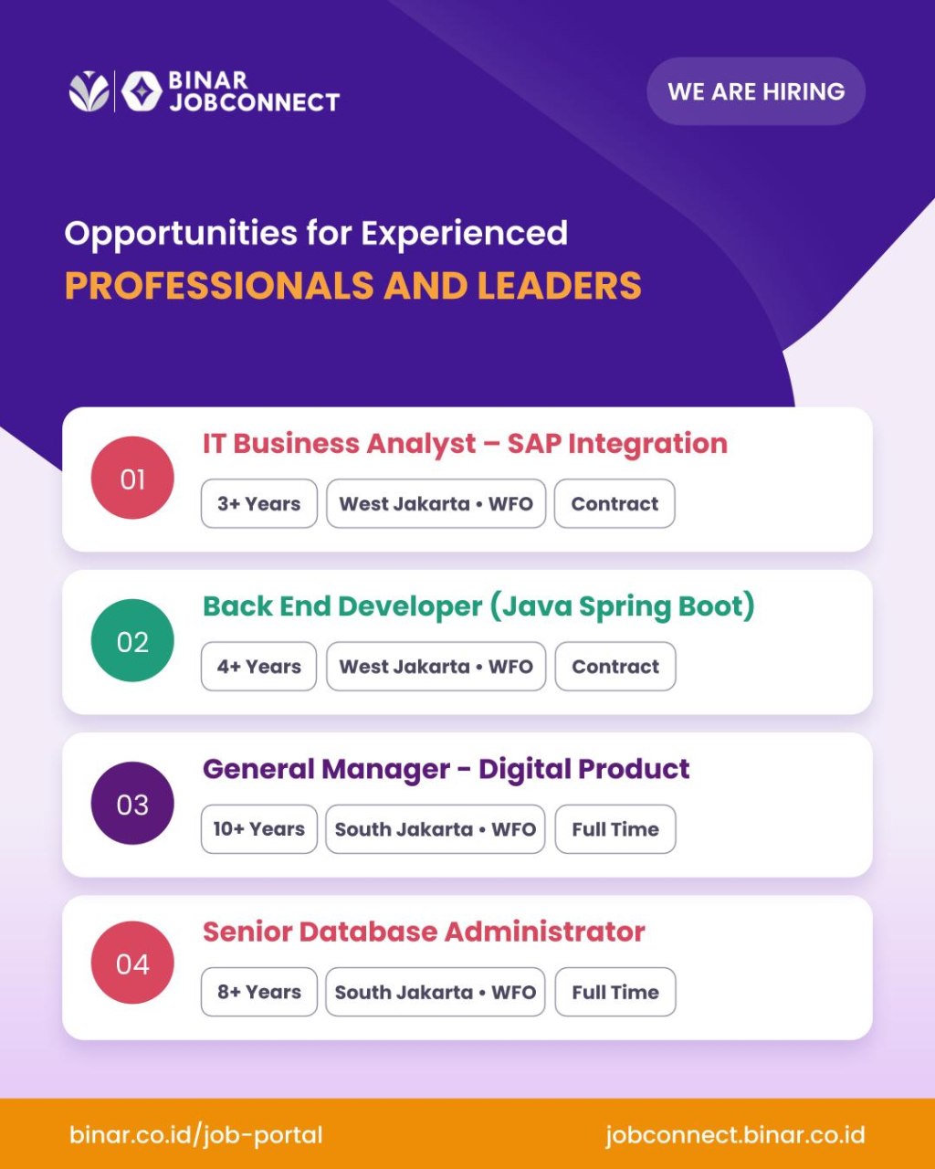 Binar JobConnect