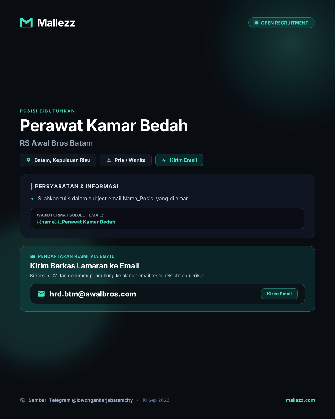 RS Awal Bros Batam