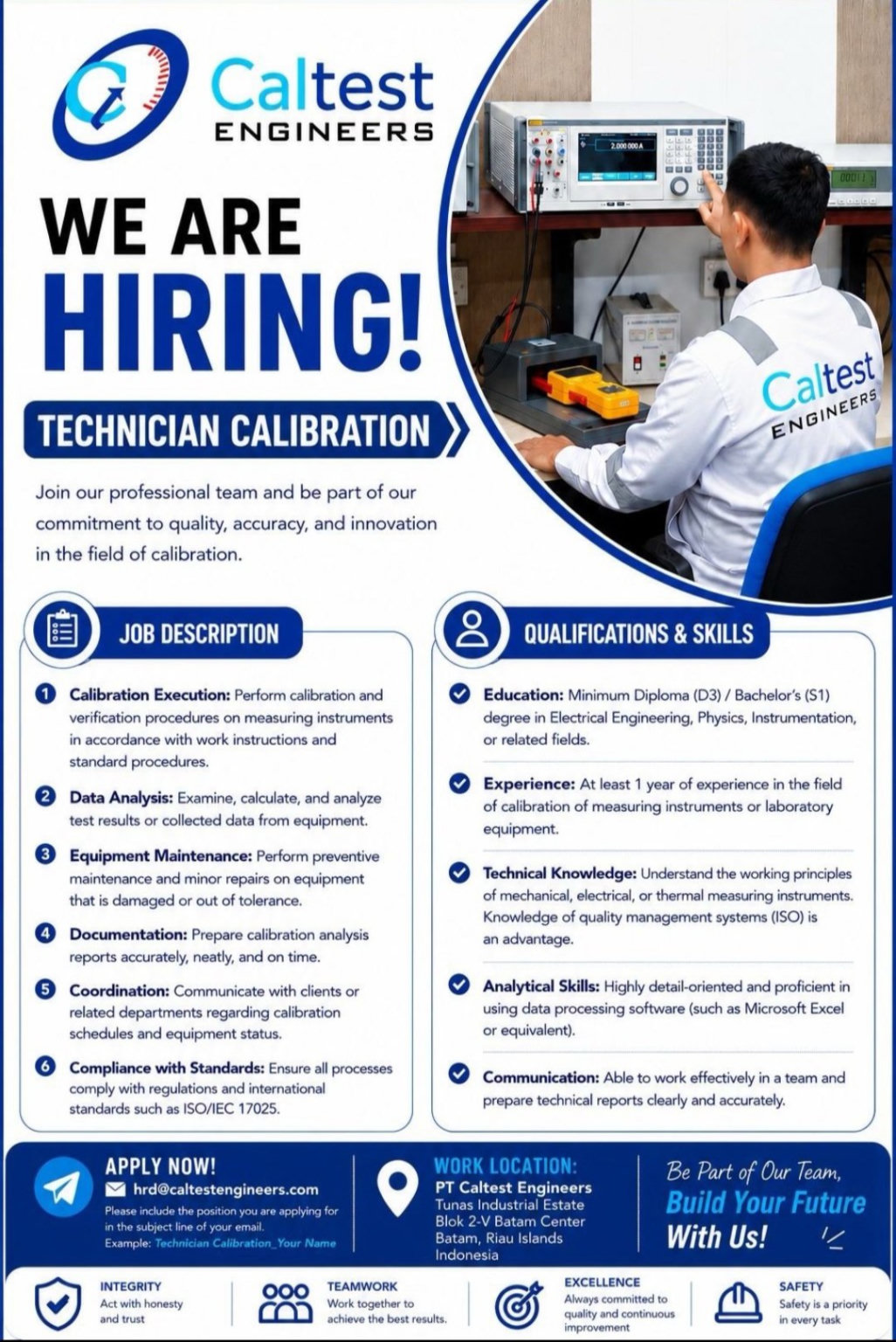 PT Caltest Engineers