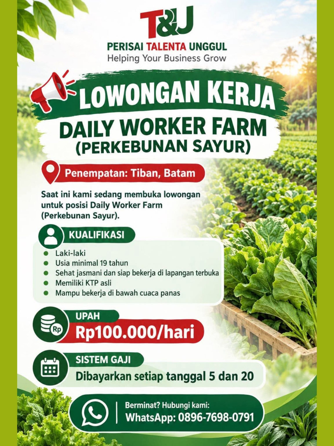 T&J PERISAI TALENTA UNGGUL