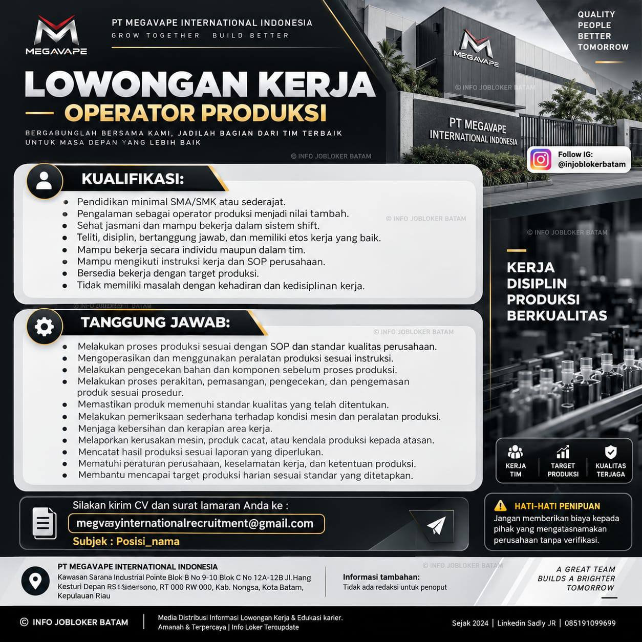 PT MEGAVAPE INTERNATIONAL INDONESIA