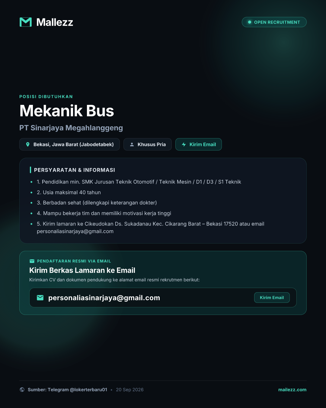 PT Sinarjaya Megahlanggeng