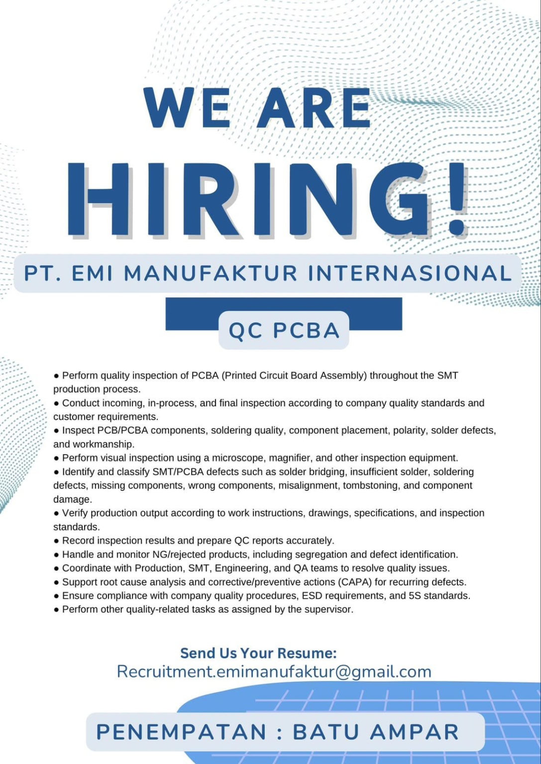 PT. EMI MANUFAKTUR INTERNASIONAL