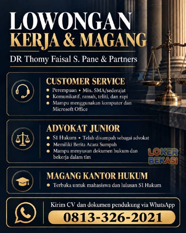 DR Thomy Faisal S. Pane & Partners