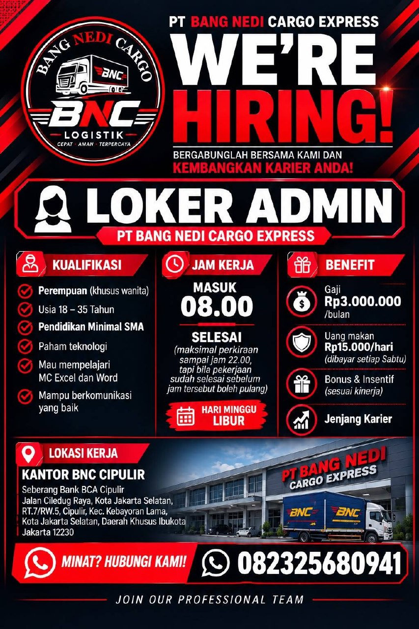 PT Bang Nedi Cargo Express