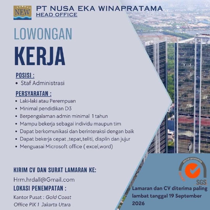 PT NUSA EKA WINAPRATAMA