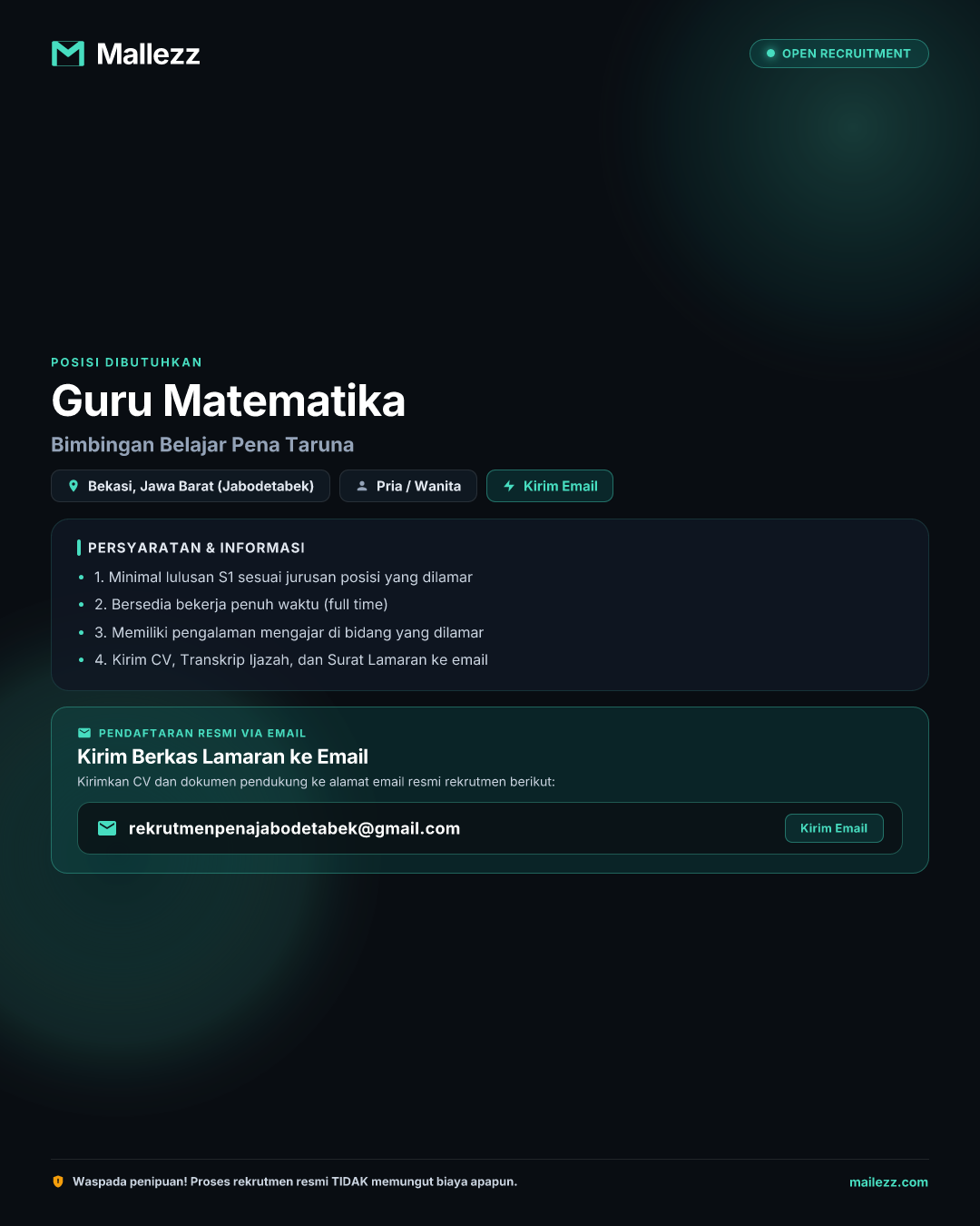 Bimbingan Belajar Pena Taruna