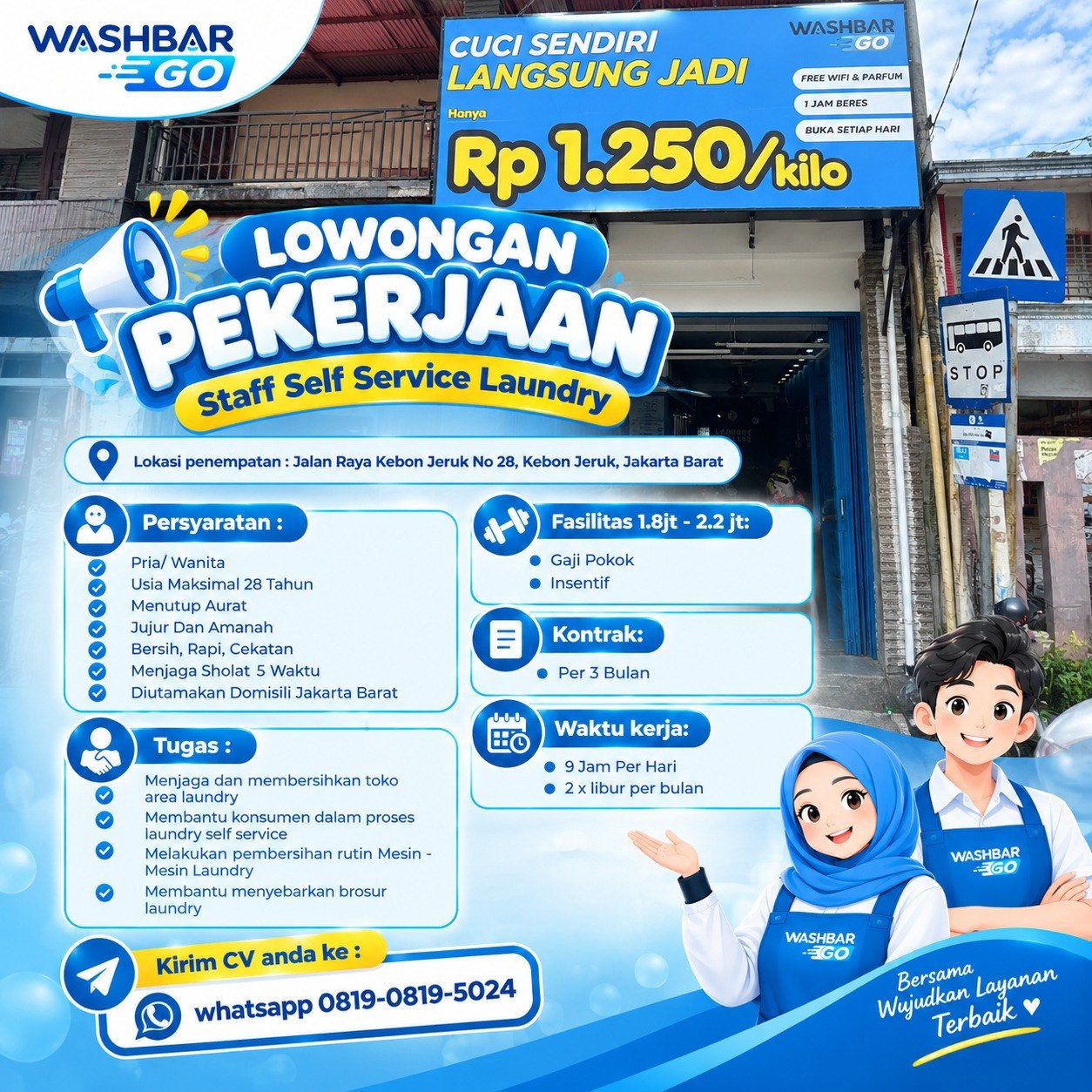Washbar Go