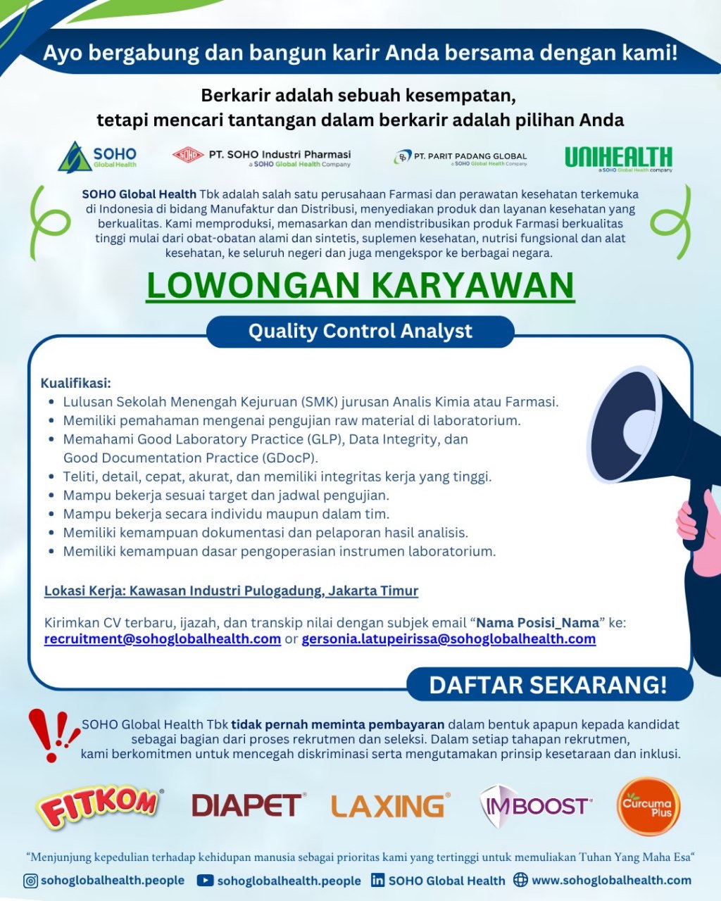 SOHO Global Health Tbk