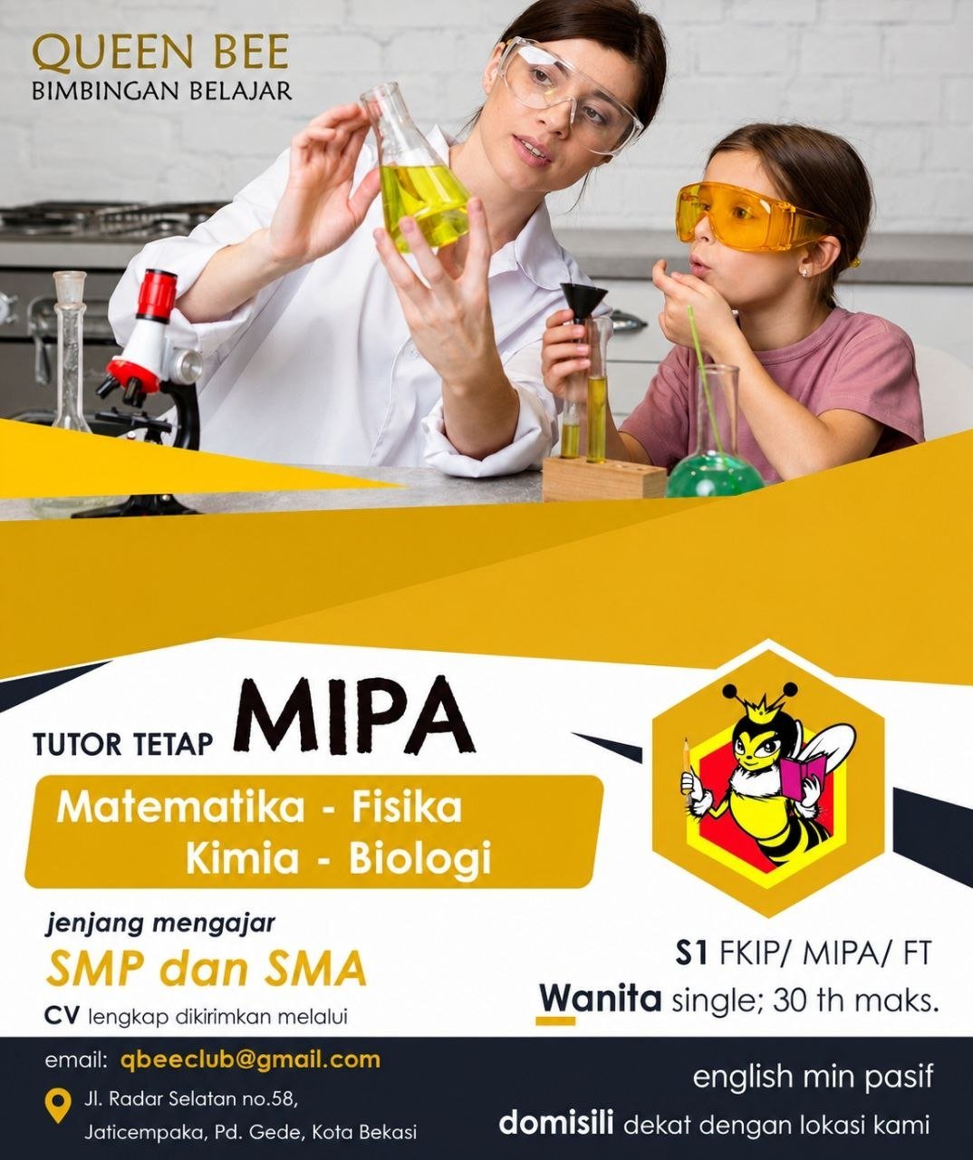 QUEEN BEE BIMBINGAN BELAJAR