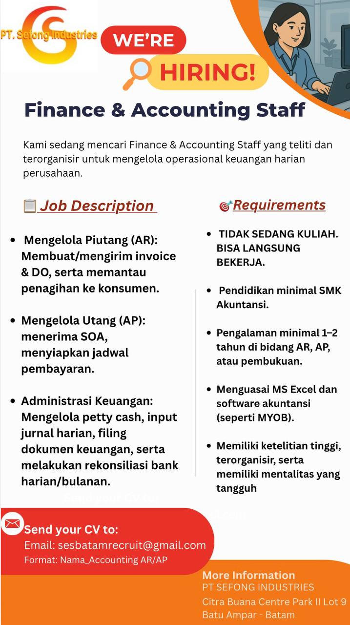 PT SEFONG INDUSTRIES