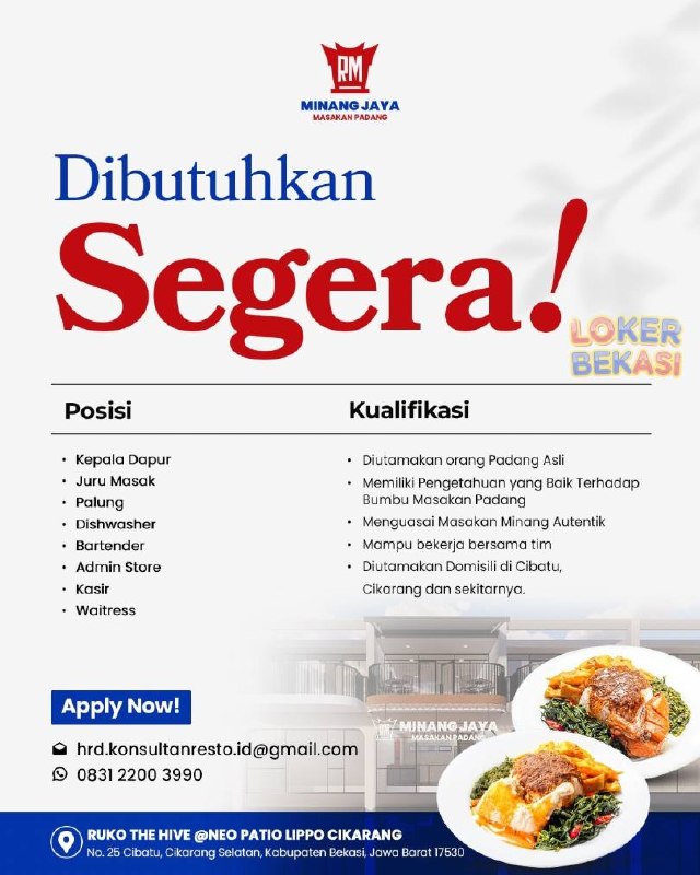 Minang Jaya Masakan Padang