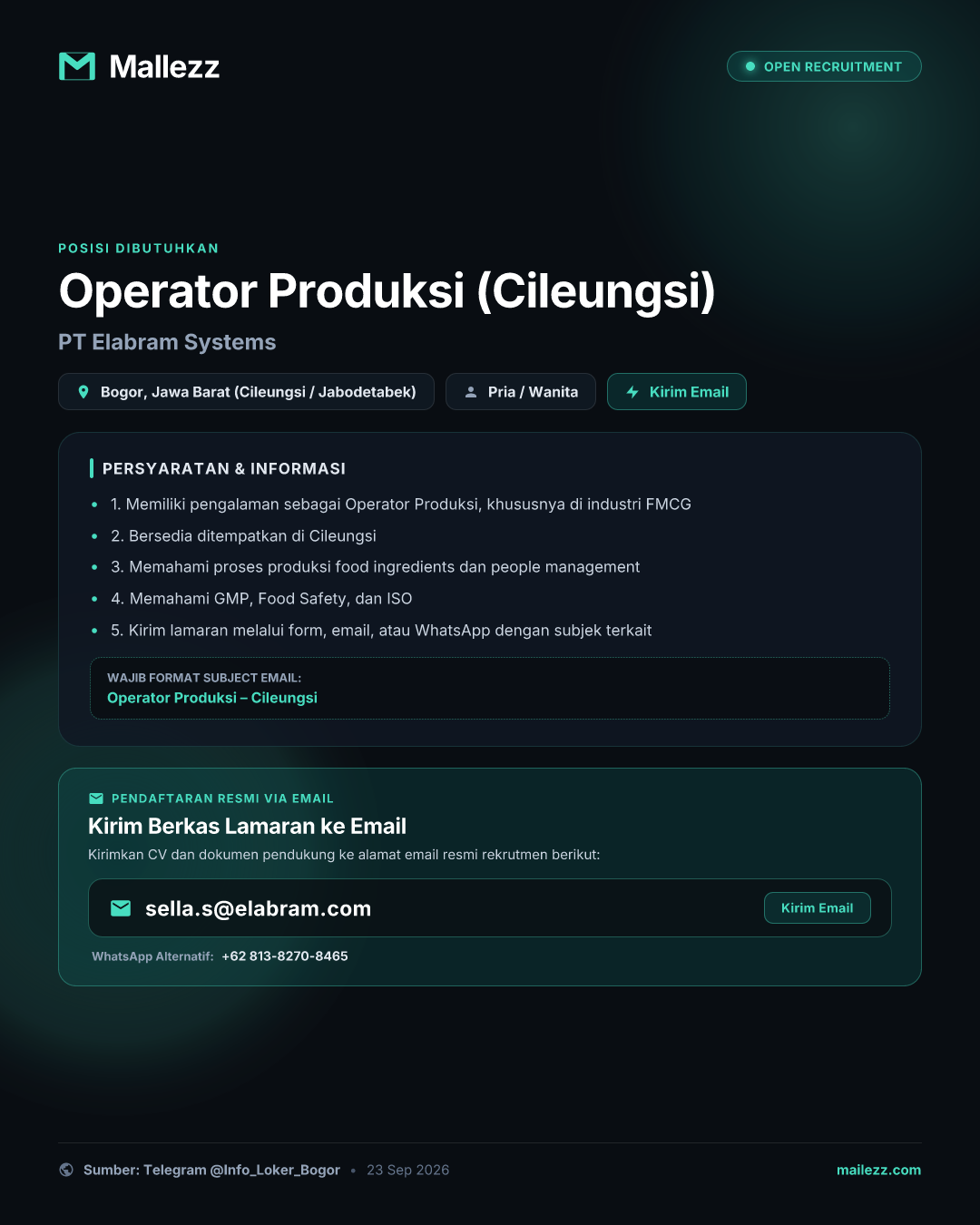 PT Elabram Systems