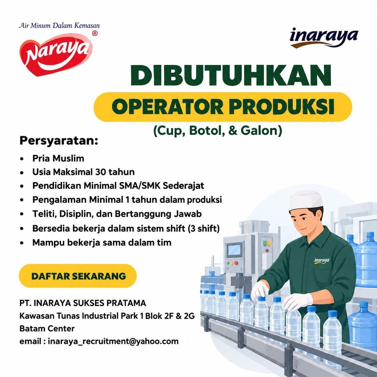 PT. INARAYA SUKSES PRATAMA