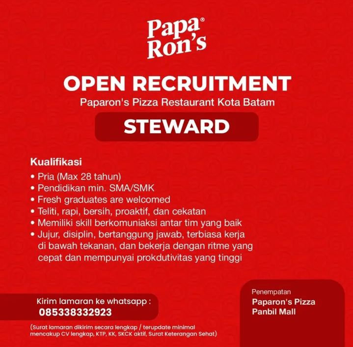 Paparons Pizza Restaurant