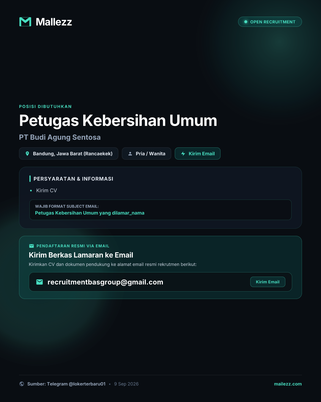 PT Budi Agung Sentosa