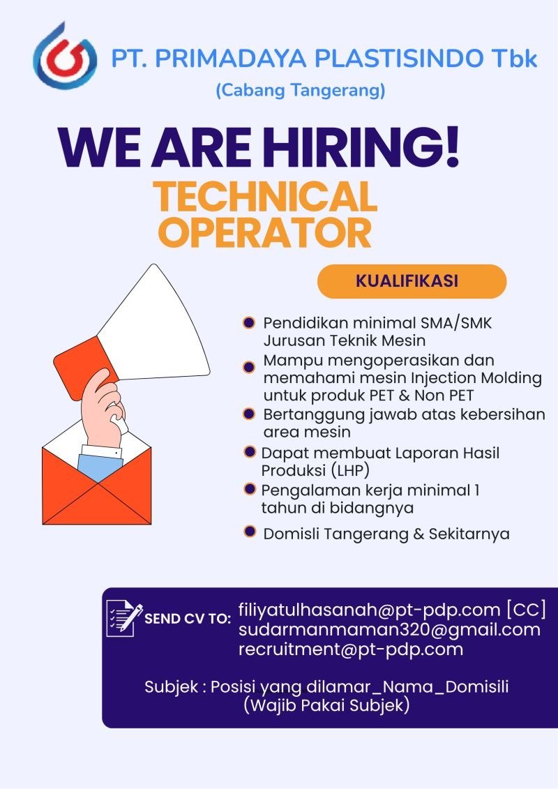 PT. PRIMADAYA PLASTISINDO Tbk